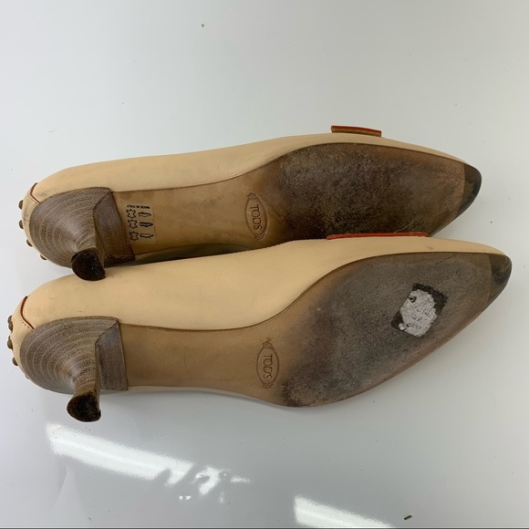Tods driving shoes kitten pumps 7.5 - Picture 7 of 9